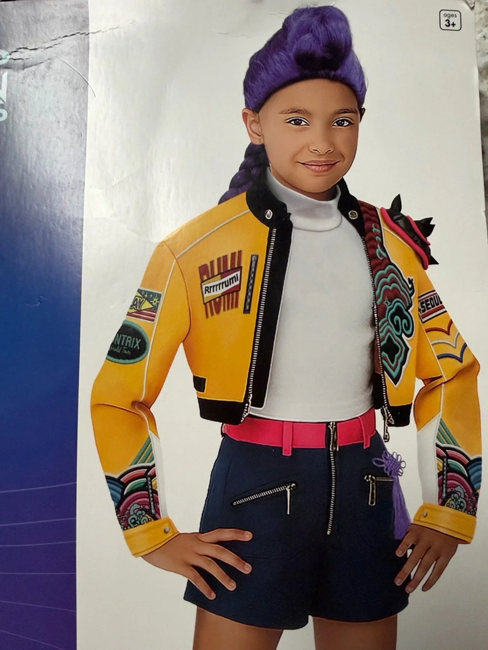 KPop Demon Hunters Rumi Costume Kids Officially Licensed Huntr/x Cosplay Outfit